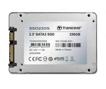 TRANSCEND SSD 230S 256GB, SATA III 6Gb/s, 3D TLC, Aluminum case