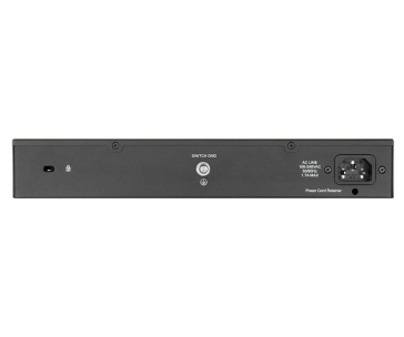D-Link DGS-1100-10MPV2 10-Port PoE+ Gigabit Smart Managed Switch, 8x PoE gigabit, 2x SFP, PoE budget 130W