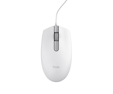 TRUST myš TM-101, optická, ECO, USB, bílá