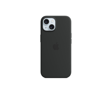 APPLE iPhone 15 Silicone Case with MagSafe - Black