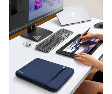 tomtoc Sleeve - 14" MacBook Pro, tmavomodrá