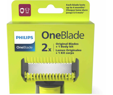 Philips QP620/50 OneBlade náhradní břity na tvář a tělo + hřeben na tělo