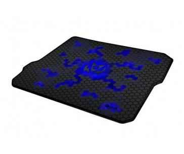 C-TECH herní podložka pod myš ANTHEA CYBER BLUE, 320x270x4mm, obšité okraje