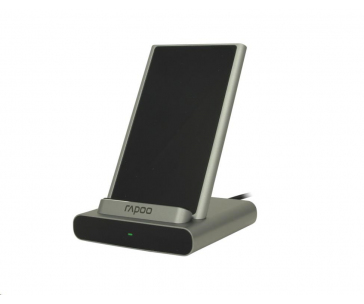 RAPOO nabíjecí stojan XC350 Wireless Charging Stand Silver