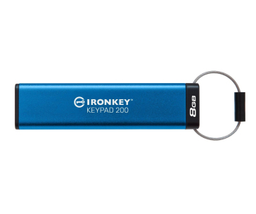 Kingston Flash Disk IronKey 8GB Keypad 200 encrypted USB flash drive