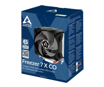 ARCTIC Freezer 7 X CO chladič CPU (pro Intel 1200 / 1151 / 1150 / 1155 / 1156 / 775 / 1700 / AMD socket AM4)