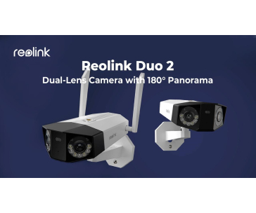 REOLINK bezpečnostní kamera Reolink Duo 2 WiFi, PIR, Wi-fi, duální čočky