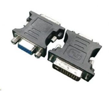GEMBIRD Redukce DVI / VGA (M/F, DVI-A 24 pin) černá/bíla