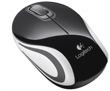 Logitech Wireless Mini Mouse M187, black