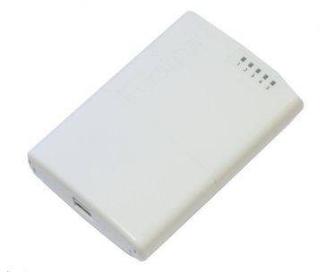 MikroTik RouterBOARD PowerBox, 650MHz CPU, 64MB RAM, 5x LAN, PoE IN/OUT, vč. L4 licence