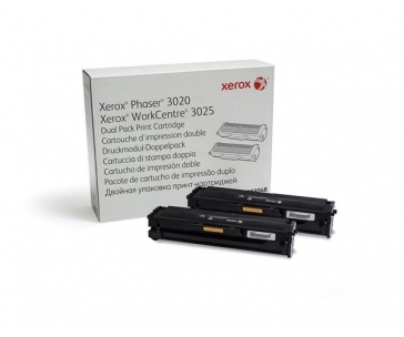 Xerox Black Toner pro Phaser 3020/3025 Dual pack (3000 str.)