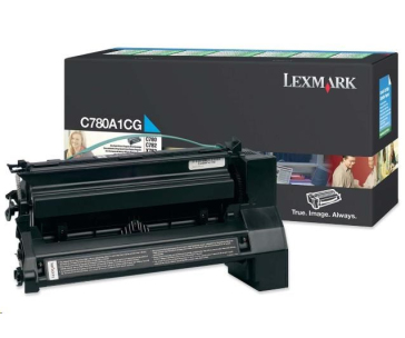 Lexmark toner C780A1CG C780 / C782 6K Cyan Return Cartridge