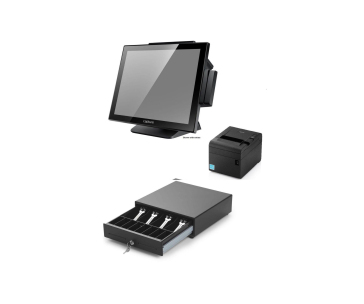 Capture POS In a Box, Swordfish POS system + Thermal Printer + 330 mm Cash Drawer