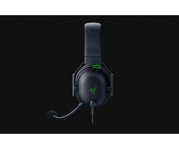 RAZER sluchátka s mikrofonem BlackShark V2, Wired Esports Headset + USB Mic Enhancer