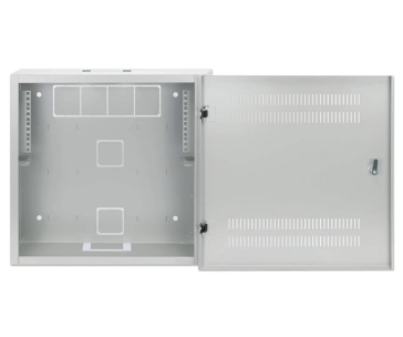 Intellinet Low-Profile 19" Cabinet, 4U Horizontal and 2U Vertical Rails, nástěnný rozvaděč, šedý