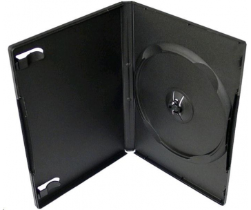 OEM Krabička na 1 DVD 14mm černá (balení 100ks)