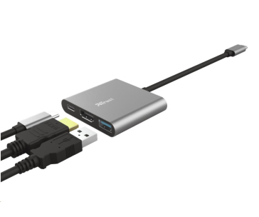 TRUST adaptér DALYX, 6-in-1 USB-C Multi-Port Adapter