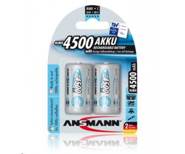 Baterie - Ansmann maxE Baby NiMH 2xC 4500mAh (2ks/Blistr)