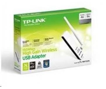 TP-Link TL-WN722N USB adapter (N300, 2,4GHz, USB2.0)