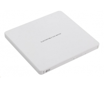 HITACHI LG - externí mechanika DVD-W/CD-RW/DVD±R/±RW/RAM GP60NW60, Slim, White, box+SW