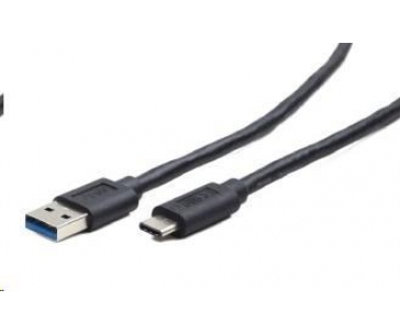 GEMBIRD USB 3.0 AM na Type-C kabel (AM/CM), 1m, černý