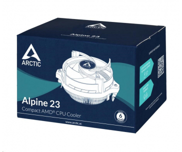 ARCTIC chladič CPU Alpine 23, pro AMD AM4, 90mm