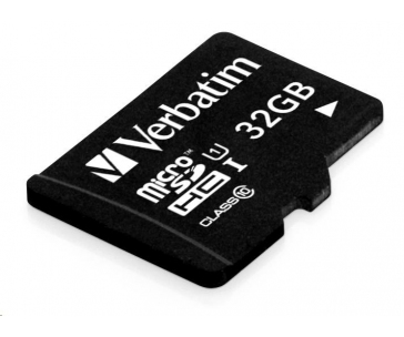 VERBATIM Tablet microSDHC C10/U1 with USB reader 32GB (R:45MB/s, W:10MB/s)