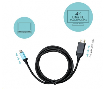 i-tec USB-C - HDMI kabel adaptér (4K/60 Hz) - 200 cm