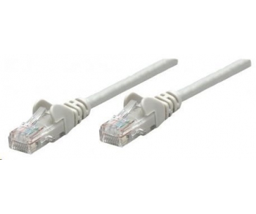 Intellinet patch kabel, Cat6A Certified, CU, SFTP, LSOH, RJ45, 7,5 m, šedý