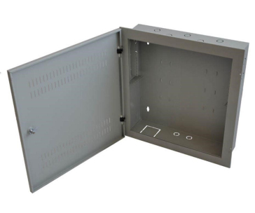 XtendLan 19" rozvaděč do zdi 2U+4U 530x130, perforované dveře, šedý