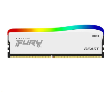 KINGSTON DIMM DDR4 16GB 3200MT/s CL16 FURY Beast Bílá RGB SE
