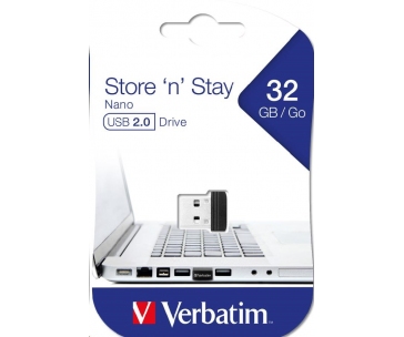 VERBATIM Flash Disk 32GB Store 'n' Stay Nano