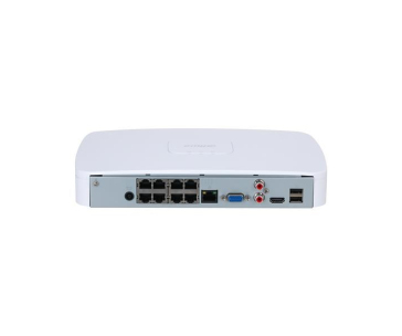 Dahua NVR2108-8P-S3, síťový videorekordér, 8 kanálů, smart, 1U 1HDD 8PoE