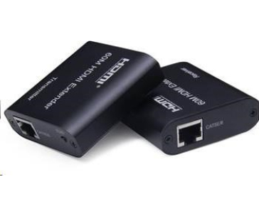 PREMIUMCORD HDMI extender na 60m FULL HD 1080p přes jeden kabel Cat5e/6/6a/7, EDID nastavení