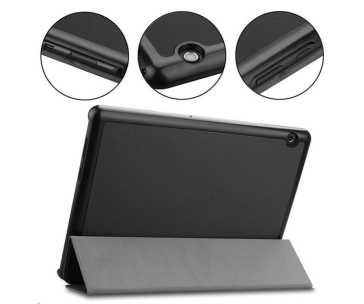 Tactical flipové pouzdro pro Samsung Galaxy Tab S9 FE (X510/X516), černá