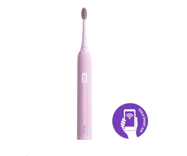 BAZAR - Tesla Smart Toothbrush Sonic TS200 Pink - Poškozený obal (Komplet)