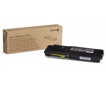 Xerox toner pro WorkCentre 6655 high capacity Yellow cartridge (7500str, yellow)