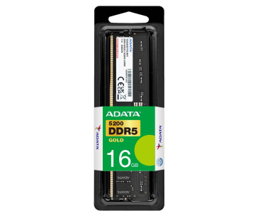 ADATA DIMM DDR5 16GB 5200MT/s CL42, Gold