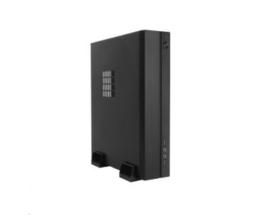 CHIEFTEC skříň Compact Series/mini ITX, IX-06B-OP, Black, bez zdroje