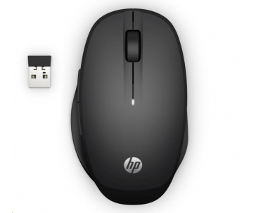 HP myš - Dual Mode 300 Mouse, wireless, black
