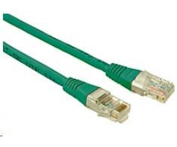 Solarix Patch kabel CAT5E UTP PVC 5m zelený non-snag-proof C5E-155GR-5MB