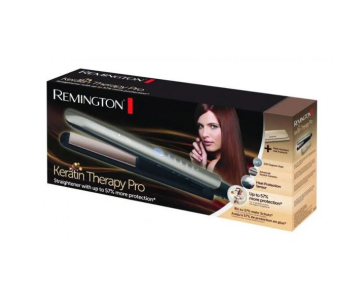 Remington Keratin Therapy Pro S8590 žehlička na vlasy, 5 teplot, rychlé zahřátí, automatické vypínání, pouzdro