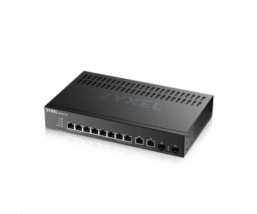 Zyxel GS2220-10 10-port L2 Managed Gigabit Switch, 8x gigabit RJ45, 2x gigabit RJ45/SFP