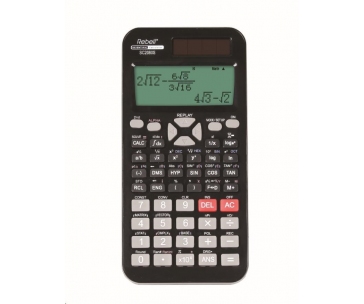 REBELL kalkulačka - SC2080S -  černá