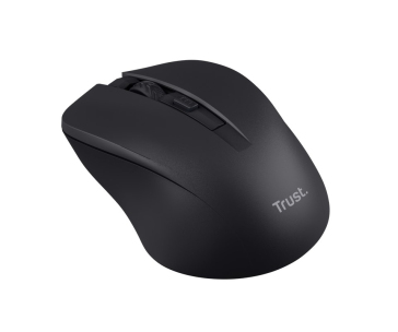 TRUST myš Mydo tichá bezdrátová myš, optická, USB, černá