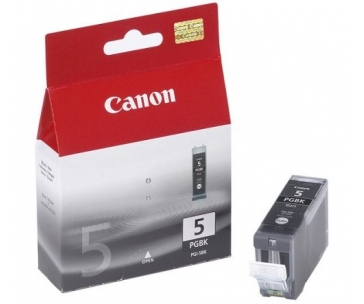 Canon PGI-5 BK černá pro iX4000, iX5000, MP-500, MP-800(R),PIXMAiP3300,3500,iP4x00,iP5200(R),MP5x0,MP6x0,MP8x0(360 str.)