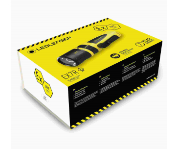 LEDLENSER svítilna pro riziková prostředí, dobíjecí EX7R - Box
