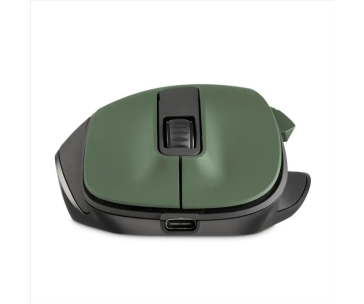 Hama bezdrátová optická myš MW-500 Recharge, nabíjatelná, tichá, lesní zelená
