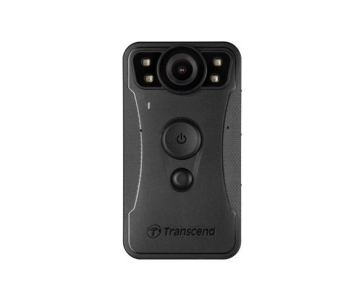 TRANSCEND osobní kamera DrivePro Body 30, 2K QHD 1440P, infra LED, 64GB paměť, Wi-Fi, Bluetooth, USB 2.0, IP67, černá