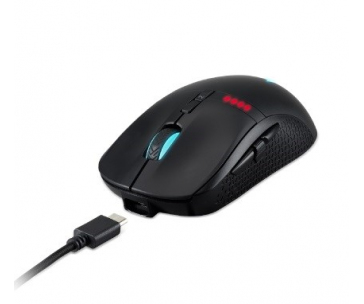 ACER Predator CESTUS 350  - herní myš, 2.4GHz Wireless/USB cable Dual mode ; 5 stupňů DPI až 16000 ; optický senzor